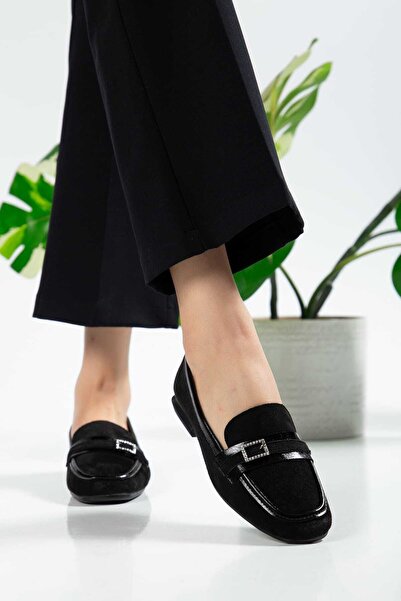 SHESTORE SHE-005 Γυναικεία Μπαλαρίνα Με λεπτομέρεια αγκράφας Κομψά Άνετα Παπο...