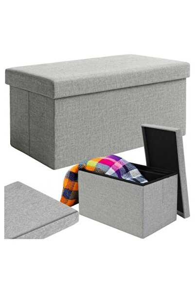 Ruhhy Foldable Ottoman with Storage Space