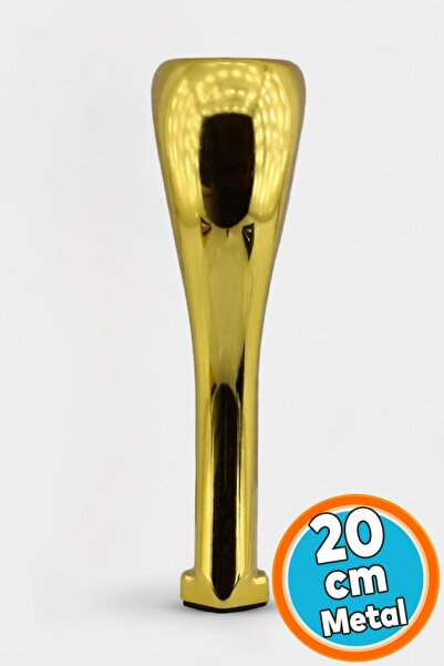 NZB طاولة أثاث، وحدة تلفزيون، كونسول، أرجل أثاث، أرجل معدنية، 20 سم، ذهبي