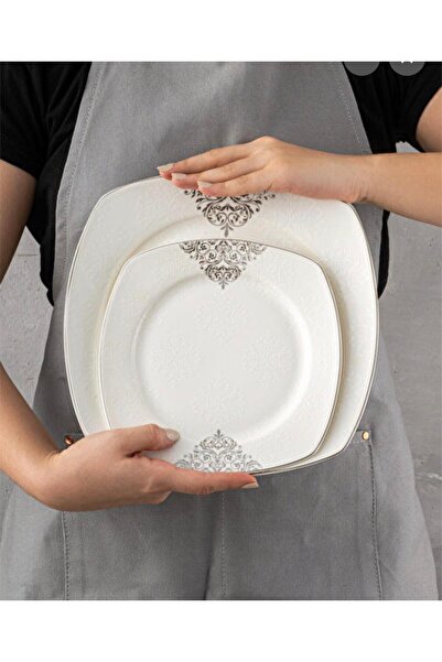 Emsan YASEMİN YEMEK TAKIMI SERVİS TABAĞI TEKLİ