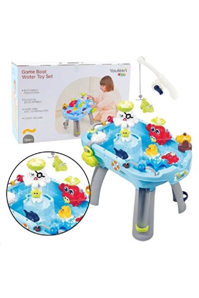 Youleen مجموعة ألعاب قوارب الاستحمام للأطفال من عمر 18 شهرًا فما فوق، قوارب ل...