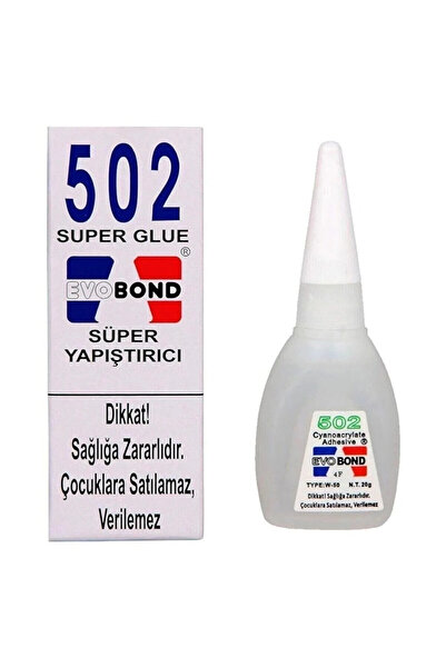 Epilons Evobond 502 Japon Yapıştırıcısı Süper Glue 20 Gr