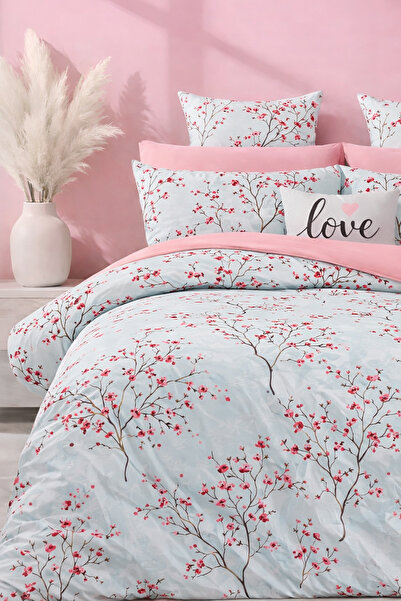 İQON Fitted Sheet Pieces Duvet Cover Set Double Blssmmv0135