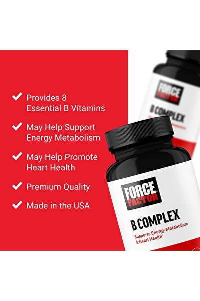 force factor B Complex 60Veg /Capsules