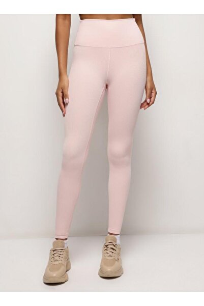 Zaecy بنطال مضلّع 7/8 - لون وردي فاتح