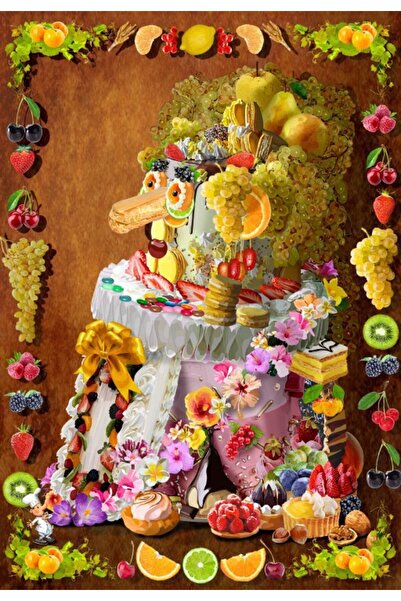Bluebird Puzzle 1000 pieces Puzzle - Francois Ruyer: La Cantatrice Gateau ins...