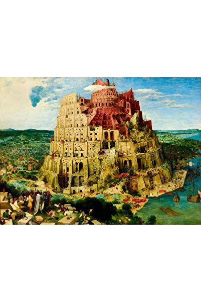 Bluebird Puzzle 3000 piese Puzzle - Pieter Bruegel: The Tower of Babel, 1563 ...