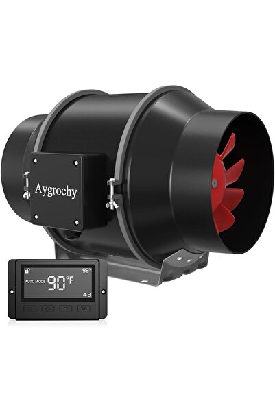 Dotail AYGROCHY exhaust fan, smart, 125 mm, 35W, 416 m³/h, 27 dB, ABS, temper...