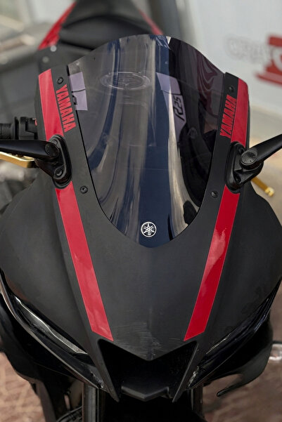 Banxtre Yamaha R25 için Kafa Detay Sticker Seti (2019-2020-2021-2022-2023-2024)
