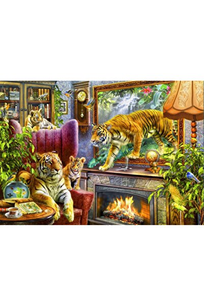 Bluebird Puzzle - Tigers Coming To Life, 2000 piese (70171)