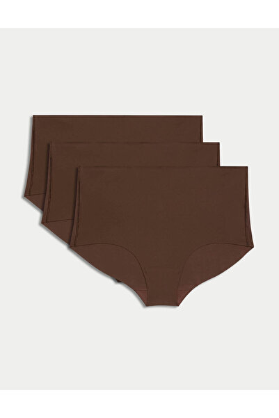 Marks & Spencer 3'lü Dikişsiz Yüksek Bel Külot