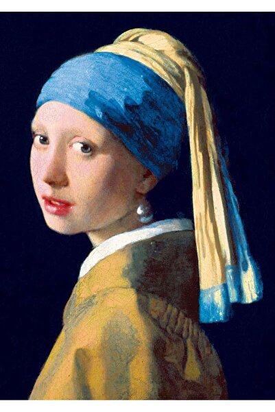 Bluebird Puzzle 1000 piese Puzzle - Johannes Vermeer: Girl with a Pearl Earri...