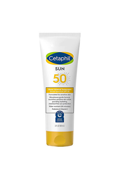Cetaphil Cremă de protecție solară minerală, Cetaphil, Piele sensibilă, SPF 5...