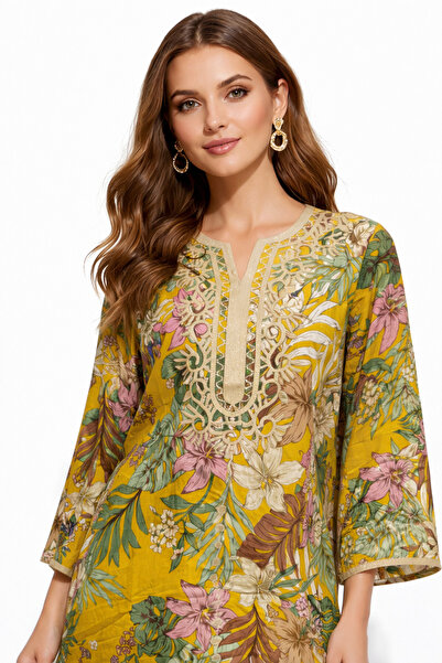 THOGUE Women's cotton jalabiya