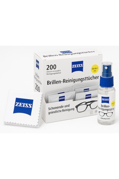 ZEISS Complete Cleaning Set for Glasses, Screens & Lenses