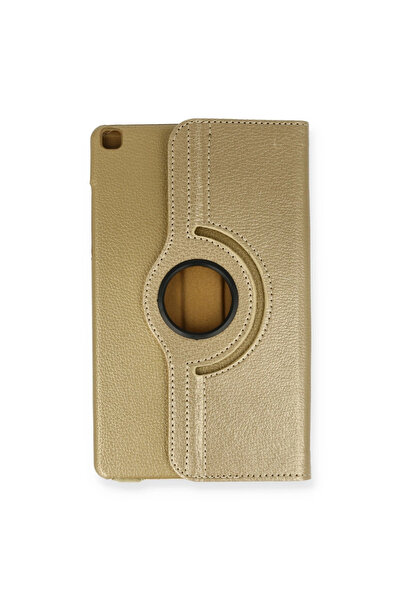 eco port Samsung Galaxy Tab A9 Plus Case 360 Tablet Leather Case - Gold