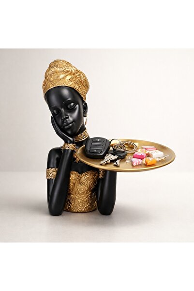 OEM Statueta Africana cu Suport - Naleka