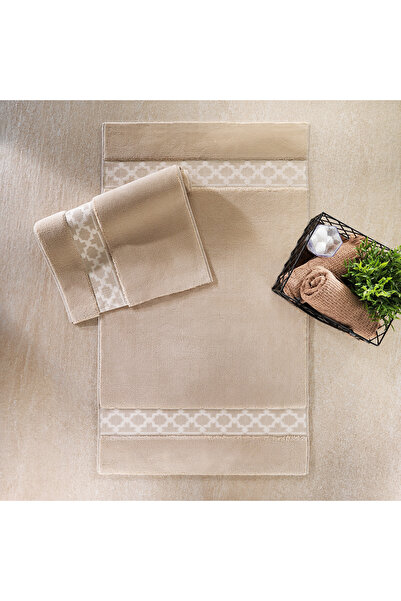 Schafer Home Lora 2 Li Pamuk Banyo Paspası-Bej