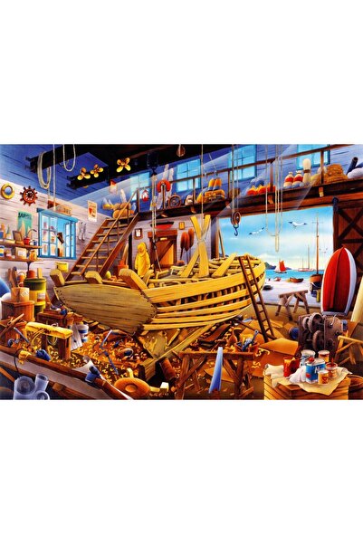 Bluebird Puzzle - Boat Yard, 1000 pieces (70316-P)