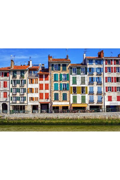 Bluebird Παζλ 1000 κομμάτια - Μπαγιόν, Ποιες Βασκικές Επαρχίες, Γαλλία (Blueb...