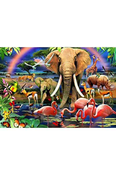 Bluebird Puzzle 1000 pieces Puzzle - Robinson Howard: African Savannah (Blueb...