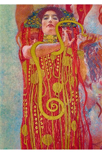 Bluebird Puzzle 1000 piese Puzzle - Gustav Klimt: Hygieia, 1931 (Art-by-Blueb...
