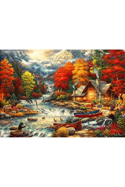 Bluebird Puzzle 1000 pieces Puzzle - Chuck Pinson: Treasures of the Great Out...