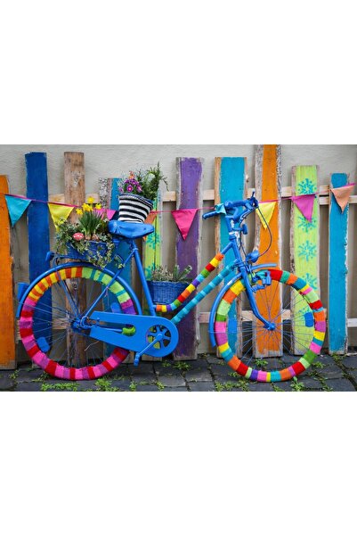 Bluebird Puzzle 1000 piese Puzzle - My Beautiful Colorful Bike (Bluebird-Puzz...
