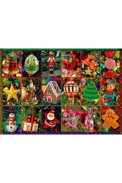 Bluebird Puzzle - Festive Ornaments, 1000 pieces (70325-P)