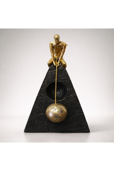 Magic Time Statueta Lupta cu Propria Greutate Interioară - Gravitus