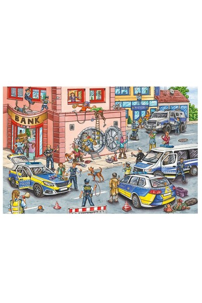 Schmidt Puzzle 100 pieces - Police operation (Schmidt-56450)