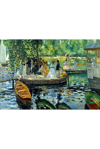 Bluebird Παζλ 1000 κομματιών - Ωγκύστ Ρενουάρ: Λα Γκρενουιέρ, 1869 (Art-by-Bl...