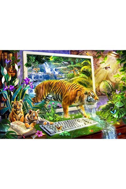 Bluebird Puzzle - Tiger Coming To Life, 1500 pieces (70200)