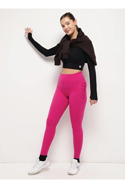 Zaecy Sports Utility Leggings – Hot Pink