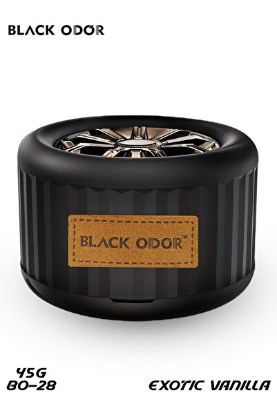 Black Odor BO-28 Lucky Wheel Car Air Freshener 45g Dashboard Cup Holder Exoti...