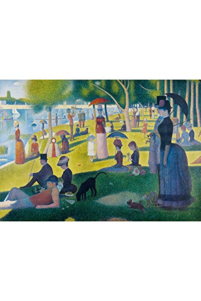Bluebird Puzzle 1000 pieces Puzzle - Georges Seurat: A Sunday Afternoon, Isla...