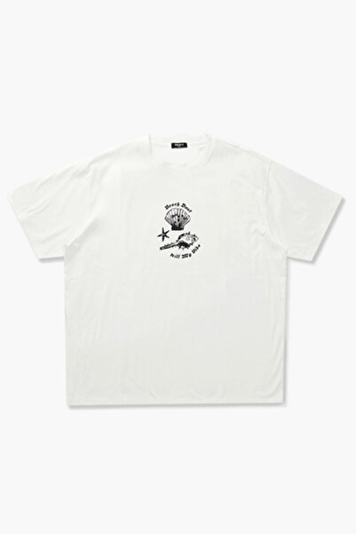 Forever 21 Beach Dont Kill My Vibe Yazılı Tişört