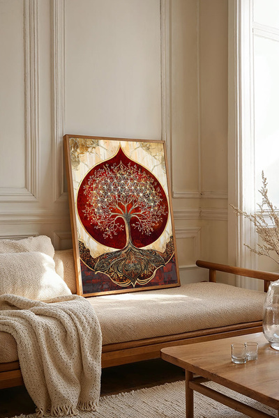 Dekorsiahome One Piece Wooden Framed Painting Tk3670