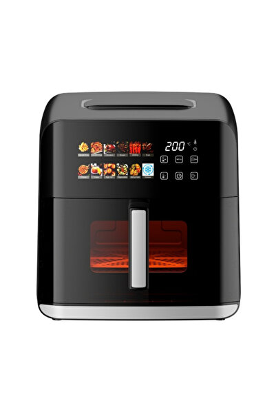 Voltz Friteuză cu aer cald Oliver OV51980CF, 1800W, 8l, 80-200C, 12 programe,...