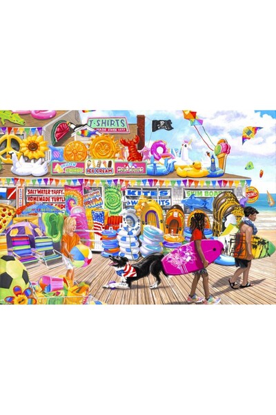 Bluebird Puzzle 2000 pieces - Beach Shop (Bluebird-Puzzle-F-90739)