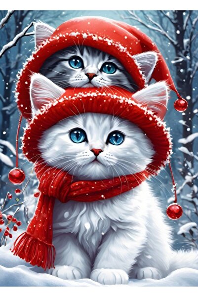 Bluebird Παζλ 300 κομμάτια - Γατάκια τον Χειμώνα (Bluebird-Puzzle-F-90802)