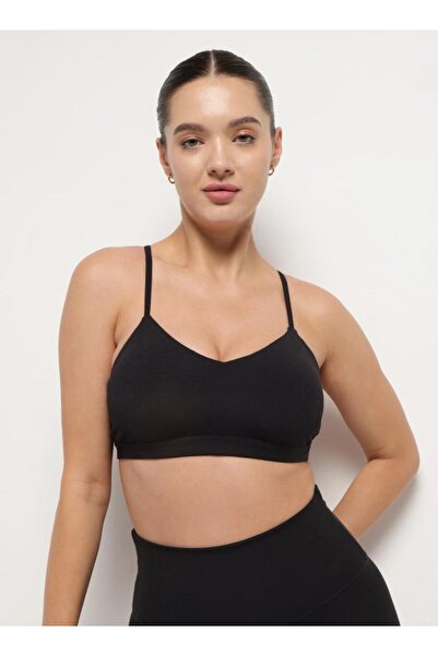Zaecy Yoga Bralette – Night Empyrean Black