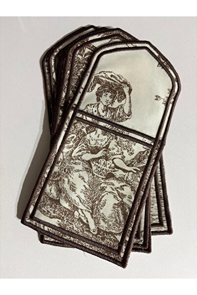 Bugaboo Servis Peçetesi 6 Parça (kahverengi)