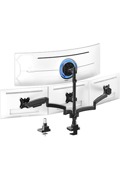 PUTORSEN Βάση στήριξης για οθόνη, βάση για 4 οθόνες 1 x 49 ίντσας και 3 x 27 ...