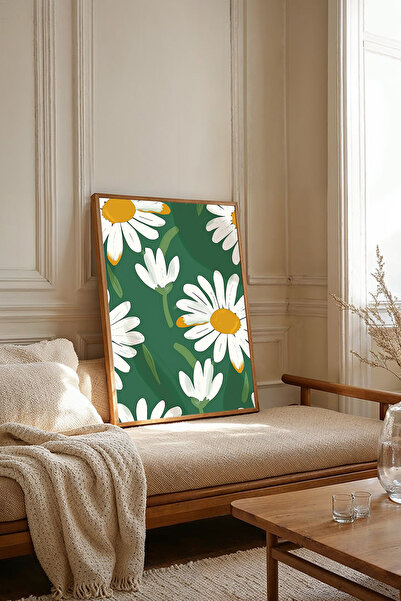 Dekorsiahome Tablou dintr-o singură bucată cu ramă din lemn TK3646