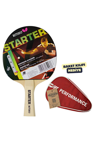 BUTTERFLY Starter Table Tennis Racket Ittf Approved - with Racket Cover
