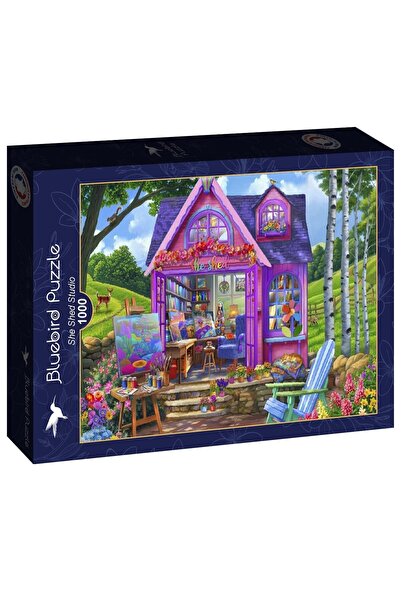 Bluebird Παζλ 1000 κομμάτια - Εικονογραφήσεις Bigelow: She Shed Studio (Blueb...