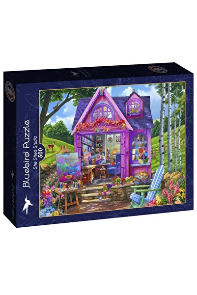 Bluebird Παζλ 500 κομμάτια - Εικονογραφήσεις Bigelow: She Shed Studio (Bluebi...