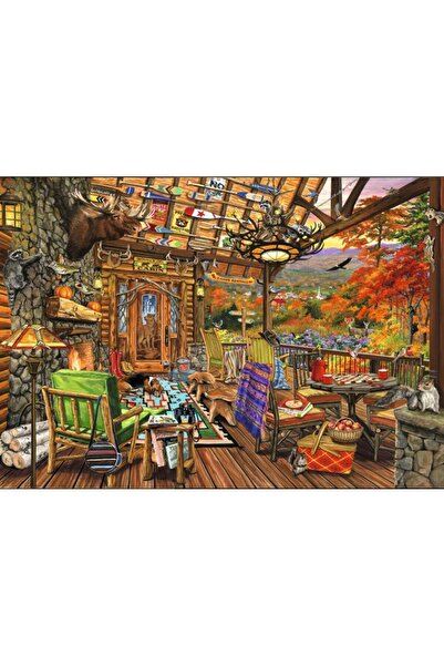 Bluebird Παζλ 2000 κομμάτια - Βεράντα Αντιροντάκ (Bluebird-Puzzle-F-90754)