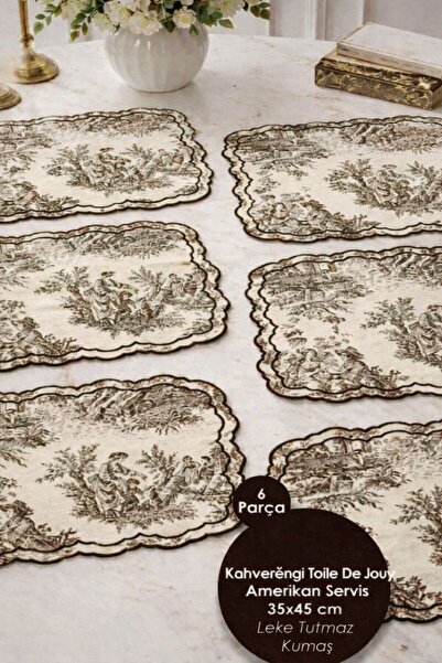 Bugaboo Amerikan Servis 6 Parça (kahverengi)